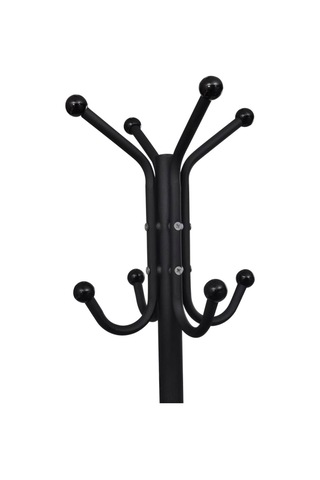 Vidaxl Metal Askılık Siyah Siyah Diğer