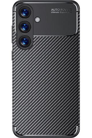 Galaxy S25 Uyumlu Kılıf Zore Negro Silikon Kapak-siyah Siyah