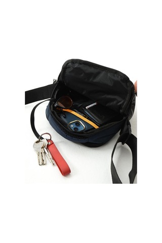 Erkek Omuz Çantası Elde Tutma 23 14 Cm Çapraz Askılı Postacı Çantası Mega Çanta Paraşüt Kumaş Lacivert