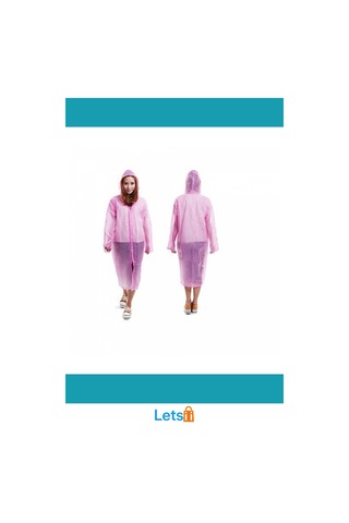 Kapüşonlu Tek Kullanımlık Yağmurluk Renkli Ve Pratik Yağmura Karşı Koruma Çok Renkli