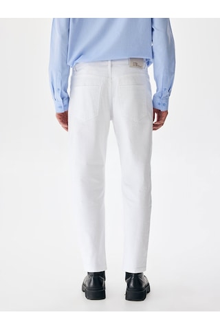 Ltb Aıden Ağı Düşük Rahat Kesim Jean Pantolon 010095163914885 54671 010095163914885_54671 Beyaz