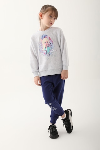 Frozen D4825-3 Çocuk Kar Melanj Eşofman Takımı