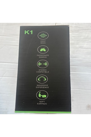 K1 Gaming Kablolu Oyuncu Kulaklığı