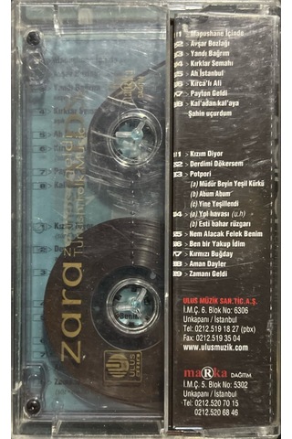 Plak Değildir Kaset Tir Zara Zamanı Geldi Kaset