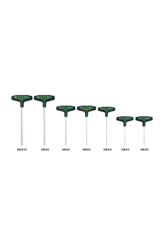 Bosch 7 Li T Saplı Allen Anahtar Takımı 2-10 Mm 1600a039j1