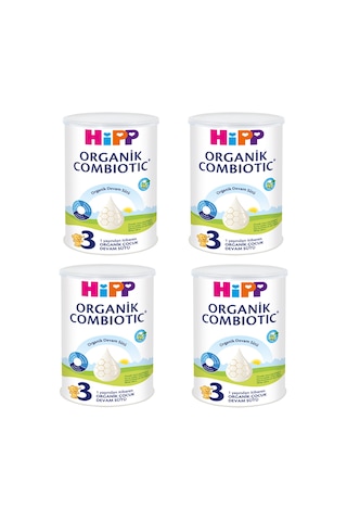 Hipp Organik Combiotic 3 Devam Sütü 350 G 4 Adet