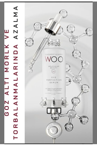 Woo Skin Expert Academy Göz Altı Torba, Halka Ve Morluk Karşıtı Serum 50 Ml