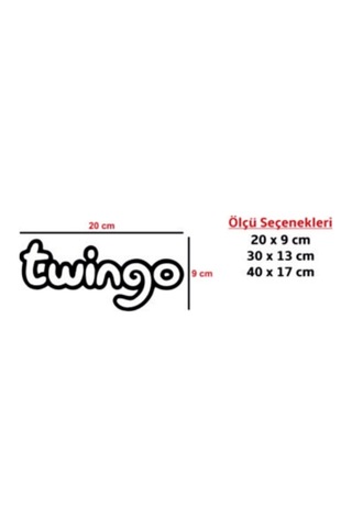 Twingo Oto Sticker Araba Sticker