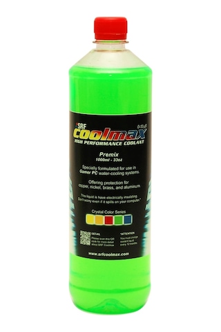 Srf Coolmax Bilgisayar Soğutma Sıvısı 1000ML Asit Yeşil