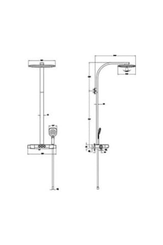 Artema Aquacontrol Charm 360 3f Duş Sistemi A47204 Krom Diğer