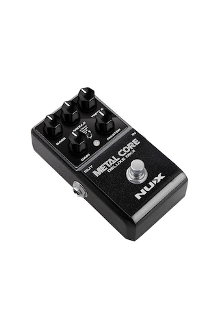 Nux Metal Core Deluxe Mkıı Profesyonel - Yüksek Gain Efekt Pedalı 3 Farklı Amfi Modeli Duo Rect, Fireman, Vh4 , Dahili Noise Gate, Usb İle Ir Yükleme Ölçüler: 122 X 72 X 47 Mm