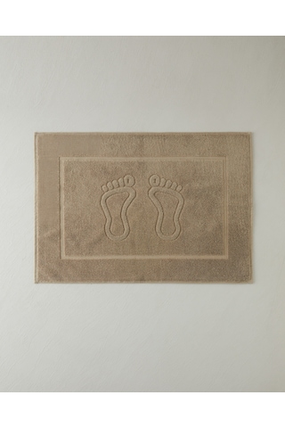 Soft Step Pamuk Ayak Havlusu 50x70 Cm Bej Bej