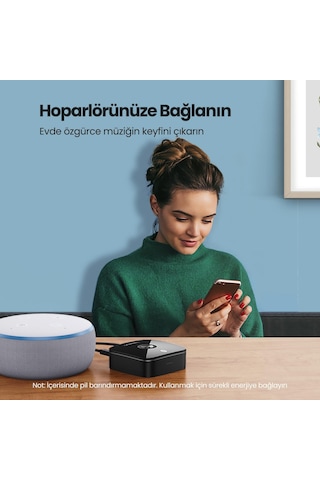 Ugreen HiFi Bluetooth 5.0 RCA 3.5mm Aux Ses Adaptörü