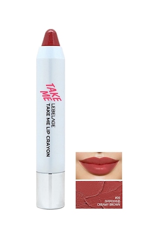 Lebelage Kahve - Bordo Stick Ruj Take Me Lip Crayon 09 Cremy Brown