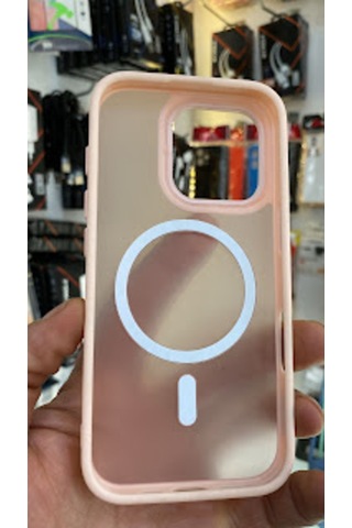 Apple iPhone Uyumlu 16 Pro Kamera Korumalı Mat Magsafe Wireless Şarj Destekli Renkli 45688