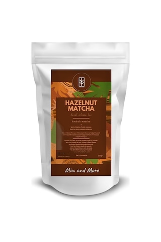 Mim and More Hazelnut Matcha Fındıklı Matcha 50 G