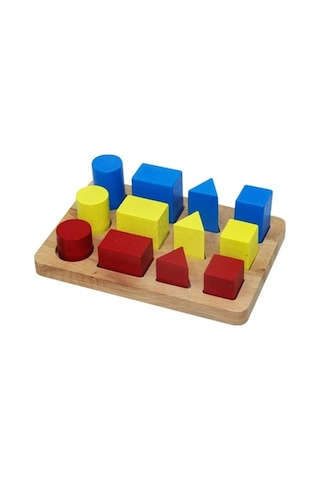 Onyıl Oyuncak Ahşap Geometrik Cisimler 601