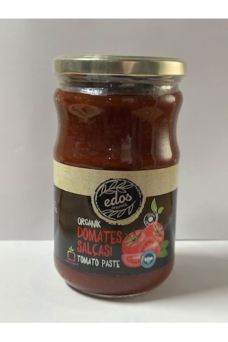 Edos Organik Tuzsuz Domates Salçası 650 G