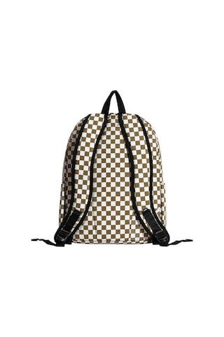 Vans Old Skool Check Backpack Uniseks Kahverengi Sırt Çantası - Vn000h4x