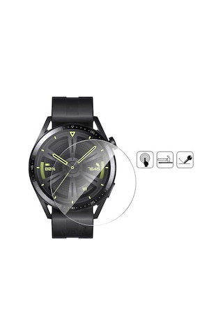 Huawei Watch Gt 3 Pro 46mm Mkst Narr Tpu Body Ekran Koruyucu - Renksiz