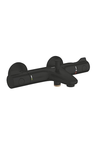 Grohe Grohtherm 800 Termostatik Banyo Bataryası Mat Siyah - 1022032430 Siyah