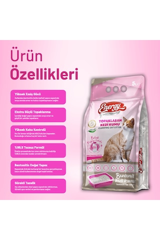 Kedi Kumu Pudra Kokulu 5 Lt - 2 Adet