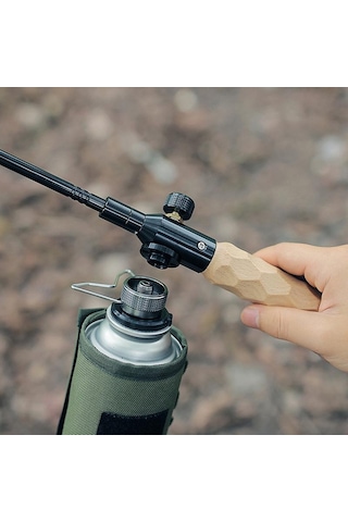 Taşınabilir Gazlı Ocak Adaptörü Braketli Kamp Ocağı Dönüştürücü Bağlantı Vidalı Vana Nozul Şişe Adaptörü Dönüşüm Başlığı Gümüş