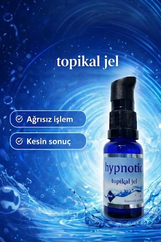 Hypnotic Acı Azaltıcı Kalıcı Makyaj Dövme Lazer Jeli 20 Ml 4 Adet Şeffaf