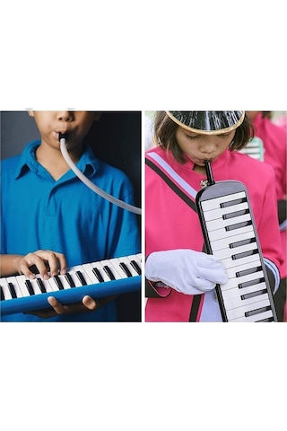 Ticon Mavi 32 Tuşlu Çantalı Melodika