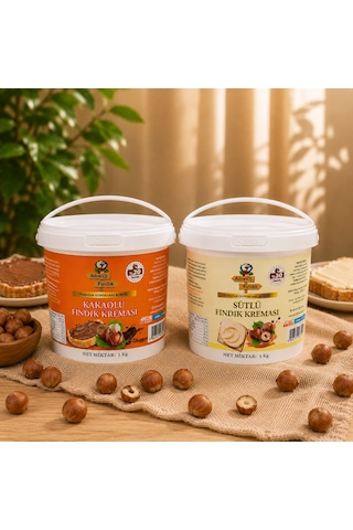 Adress Fındık Kakaolu - Sütlü Fındık Kreması 2 x 1 KG