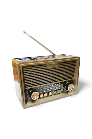 Royaltrend RT-569 Güneş Panelli Nostaljik Mini Radyo