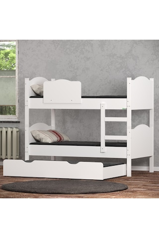 Garaj Home Nefes Yavrulu 90x190 Ranza - Beyaz Diğer