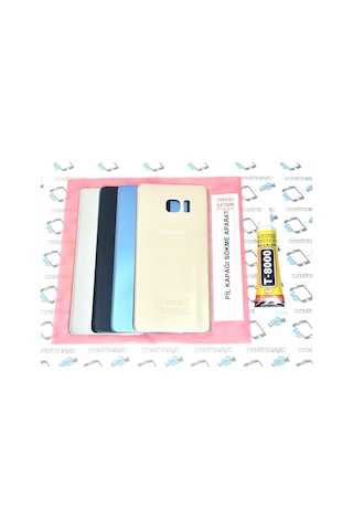 Samsung Uyumlu Galaxy Note 7 Fan Edition Pil Batarya Kapağı (Cam B-7000 (177779582)