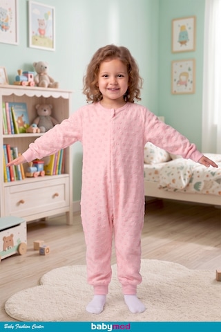 Babymod 1.5 Tog Kız Erkek Çocuk Pamuklu Uyku Tulumu Pembe