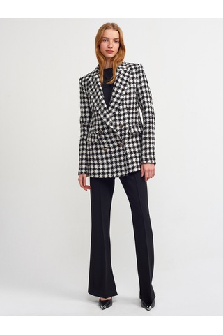 Dilvin Blazer Ceket Siyah