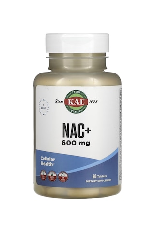 Kal N-acetyl-l-cysteine 600 Mg, 60 Tablets