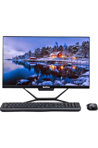 Suncom Plus SCA-121-D3A001 i5-7500T 16 GB 1 TB SSD 23.8" Free DosAIO Masaüstü Bilgisayar