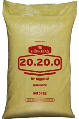 Gübretaş 20-20-0 (Np Azotlu Fosforlu) Kompoze Gübre 50KG
