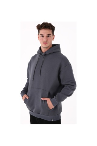 Scorp Origin Erkek Hoodie Sweatshirt Antrasit Standart