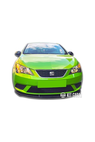 Seat Ibiza 2008-2017 Cupra Piano Black Ön Lip Plastik Boyalı