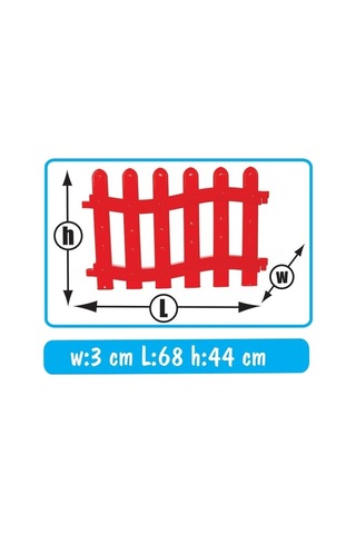 Pilsan Handy Çit 06-192 Top Havuzu ve Oyun Alanı Çiti 8 Parça