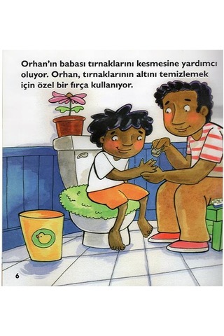 Banyo Zamanı Temiz Olmak Nasıl Sağlıklı Olunur Dizisi - Amanda Doering Tourville - Teleskop Popüler Bilim