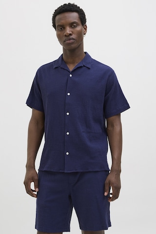 Jack & Jones Erkek Gömlek 12255781 Saks Saks