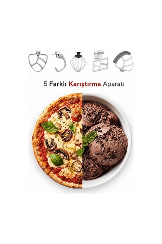 Koenic KKM 1845826 1800 W Mutfak Şefi Hamur Yoğurma Makinesi