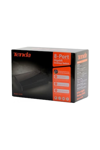 Tenda Sg108 8 Port 10 100 1000 Mbps Switch Plastik Kasa