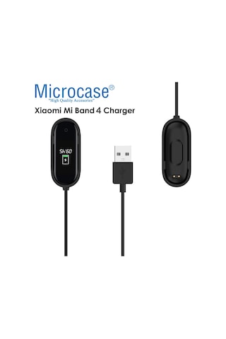 Microcase Xiaomi Mi Band 4 Usb Dock Şarj Kablosu - Al2474
