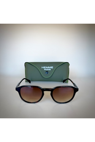 Hemme Paris He4002 C4 Unisex Güneş Gözlüğü Kahverengi