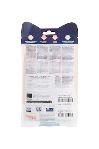Ton Balığı&somon 5x14 Gr Likit Kedi Ödülü 6lı Paket
