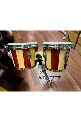 Hayvan Derili Ağaç Bongo 7'' Ve 8'' Çap Kod 0294