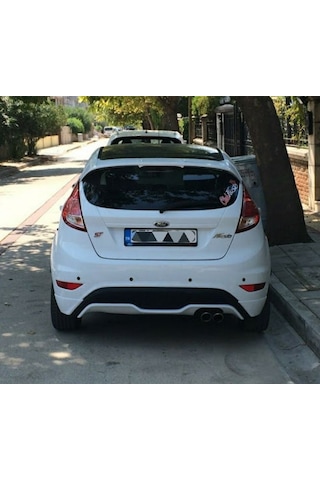 Ford Fiesta St Arka Difüzör 2009/2016 - Mat Siyah STR-180